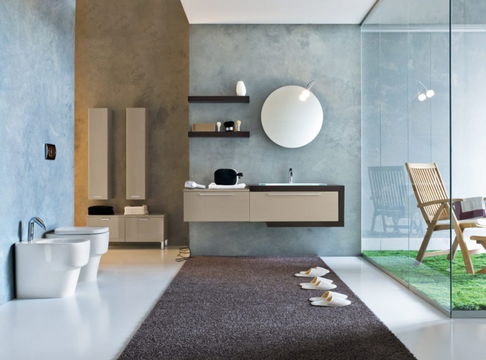 kylpyhuonekalusteet-ideoita-harmaa matto