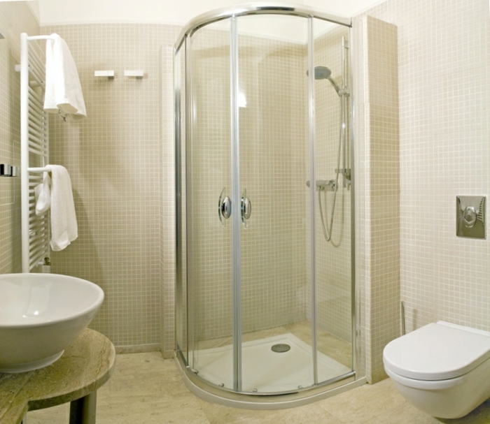 badeinrichtung-ötletek modern zuhanykabint