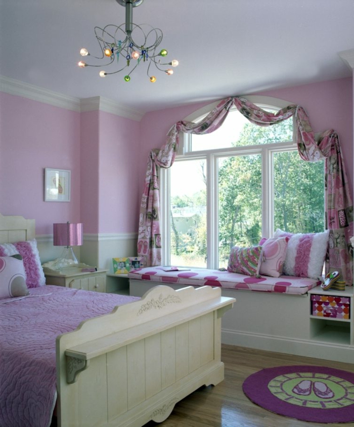 barbie-rosy-chambre à coucher-lustre