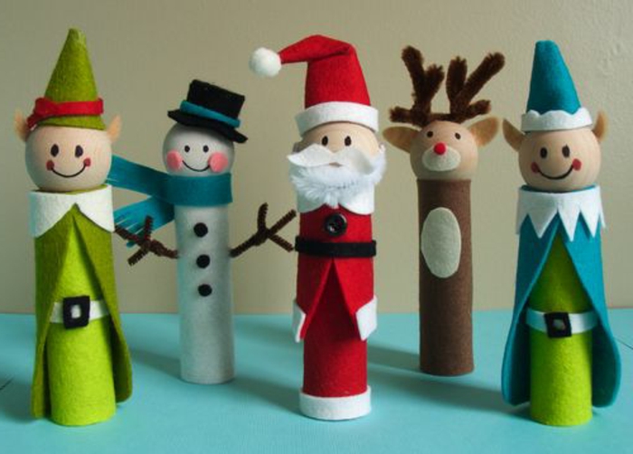 工艺理念逐圣诞节有趣的娃娃