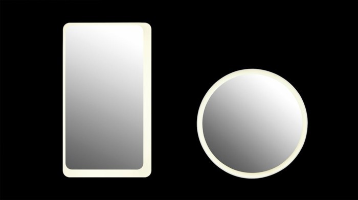 Lit-огледало-с-модерен дизайн различни форми