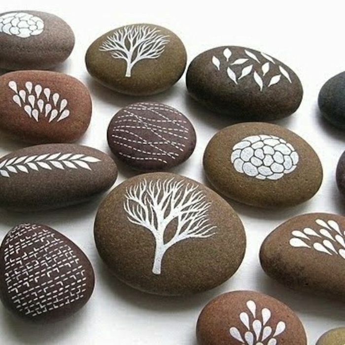 אבנים טבעיות צבועות אלמנטים-יפה-מגניב