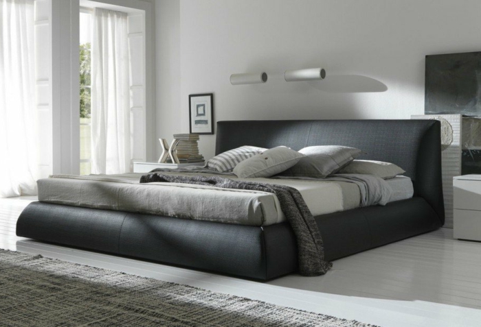 سرير جعل الرمادي-نموذج للغاية الحداثة