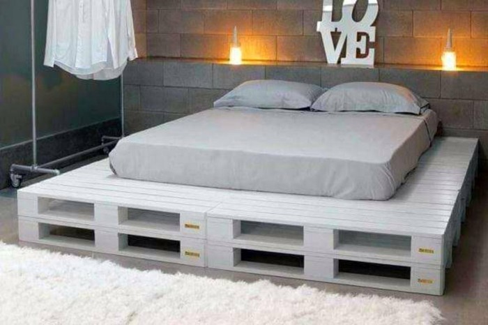 מיטה-עצמו-build-עדיין-א-רעיון-גדול-for-א-מיטה-של-EUR משטחים