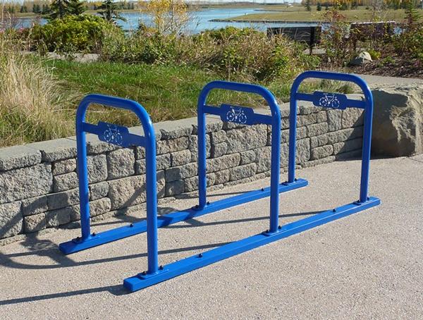 Plavi bicikl stalak-s-velikom-dizajn