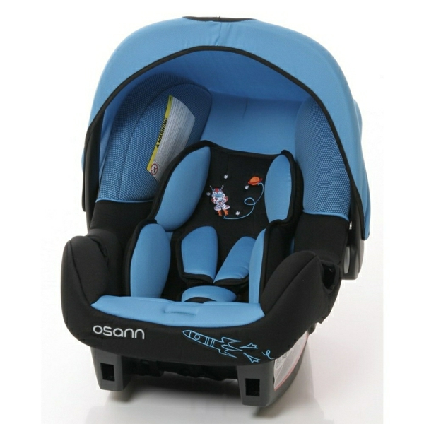 座椅蓝色测试车儿童座椅婴儿汽车座椅试验Babyschalen