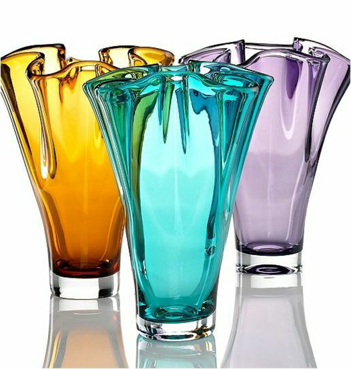 fleurs, vases-beau-déco vase en verre