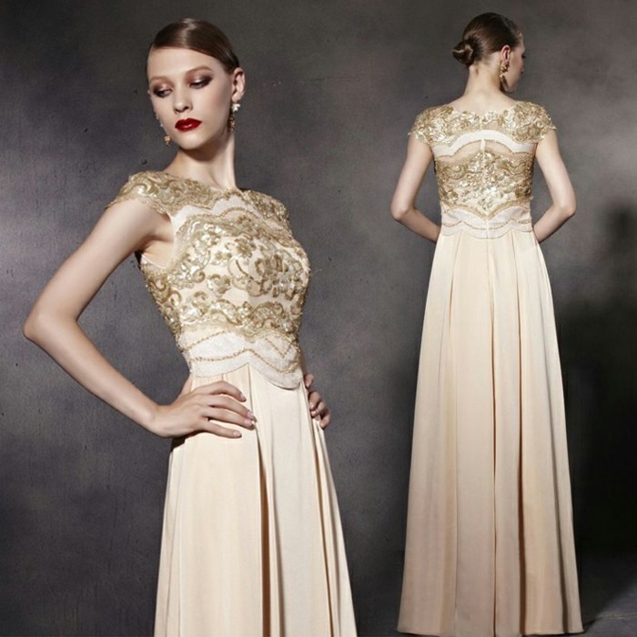 robes de champagne--for-un-glamour mariage
