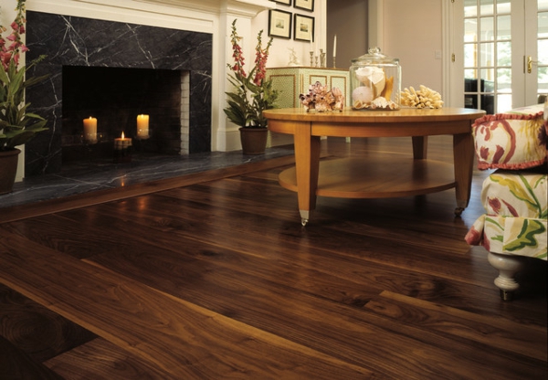 -charmante，舒适的氛围与 - 地板 - 从木材
