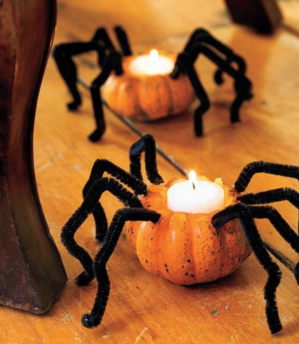 frais - décoration Halloween elle-même faire des bougies