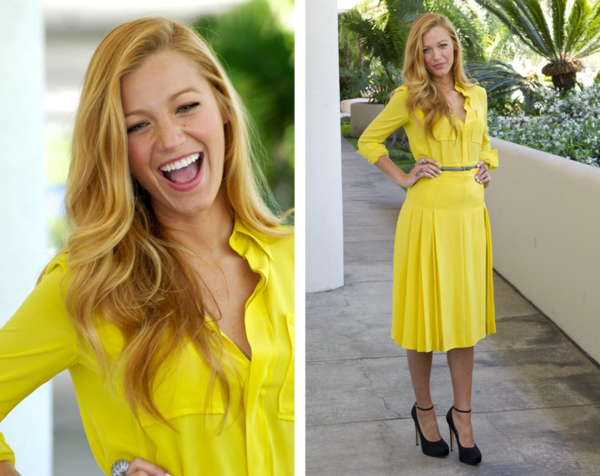 super-modela-moderne-dress-žuta haljina