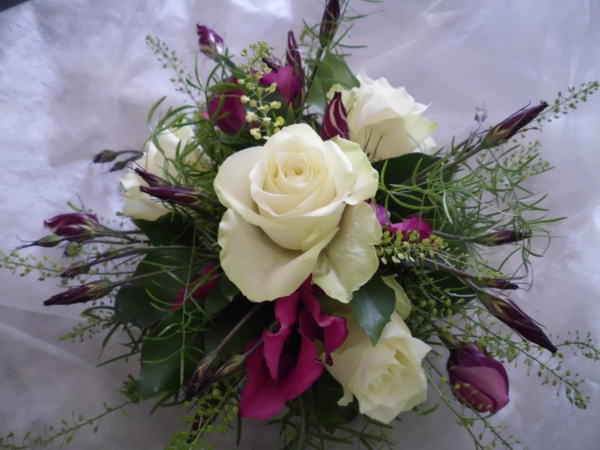 decorar ida y floral cyclamefarben-Deco mesa- boda
