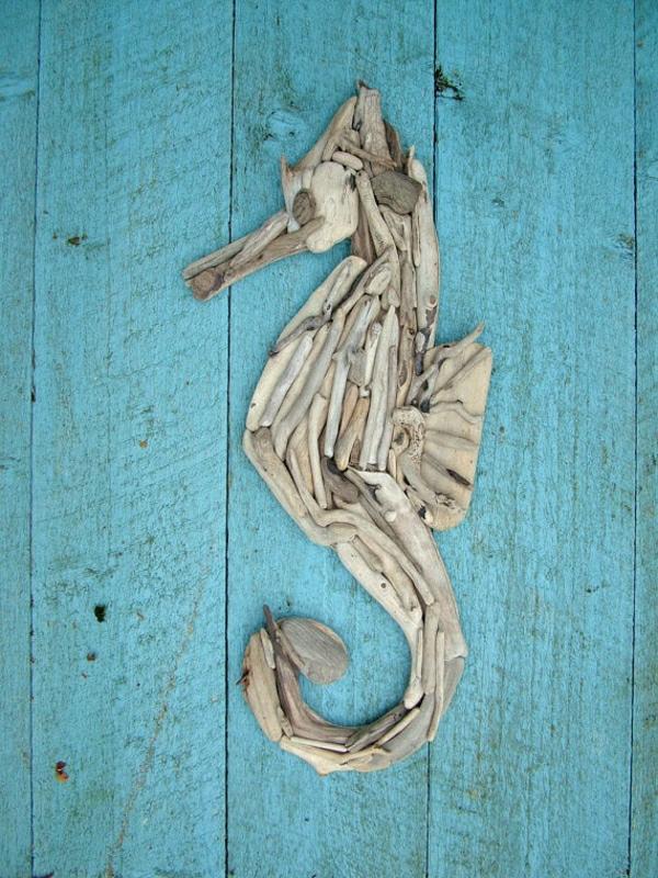 deco-con-a-caballitos de mar-ideas-para-la decoración de puerta decoración