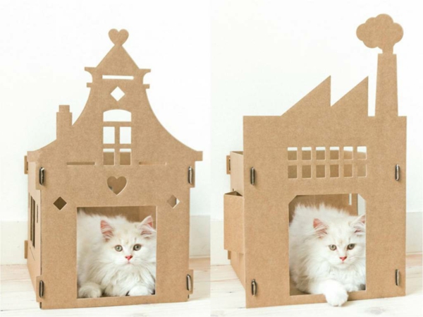 Diseño de muebles del gato-KEK-cat-casa-