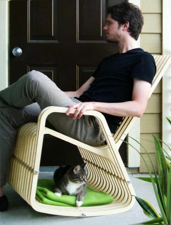 sillón de diseño gato muebles (2)