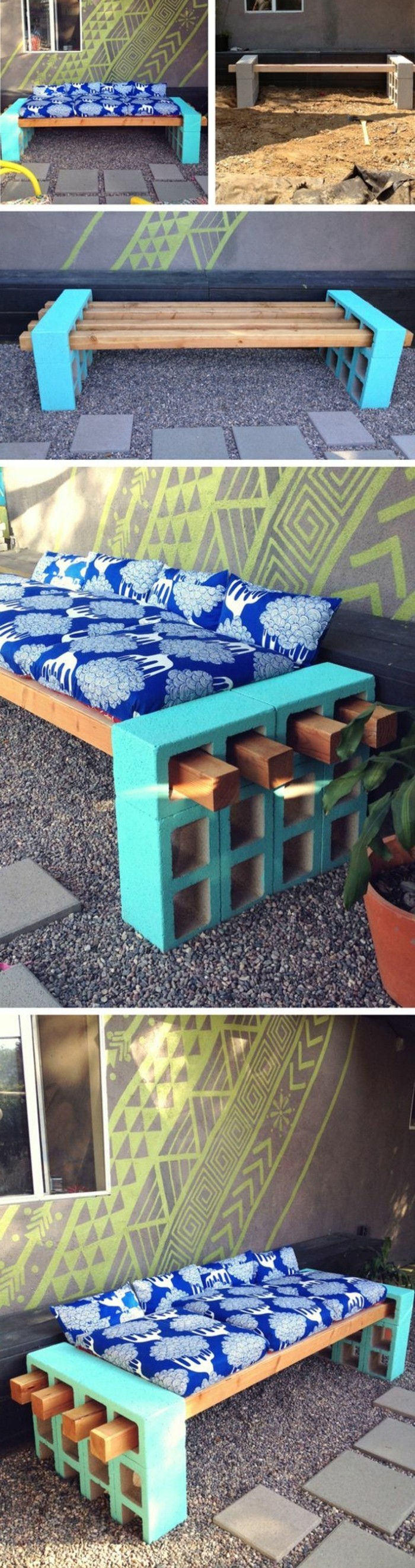 DIY-Moebel-wohnideen-seoeber tekevä sininen sohva-from-puusta