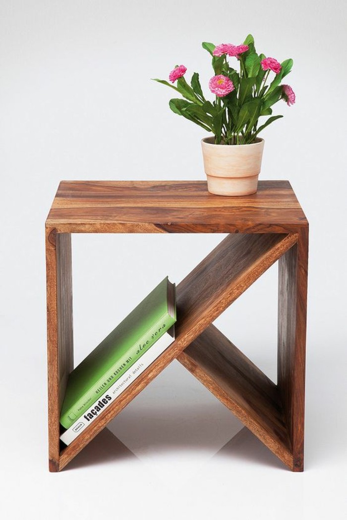 DIY-Moebel-wohnideen בעצמך-לעשות-קטן-שולחן-של-עץ