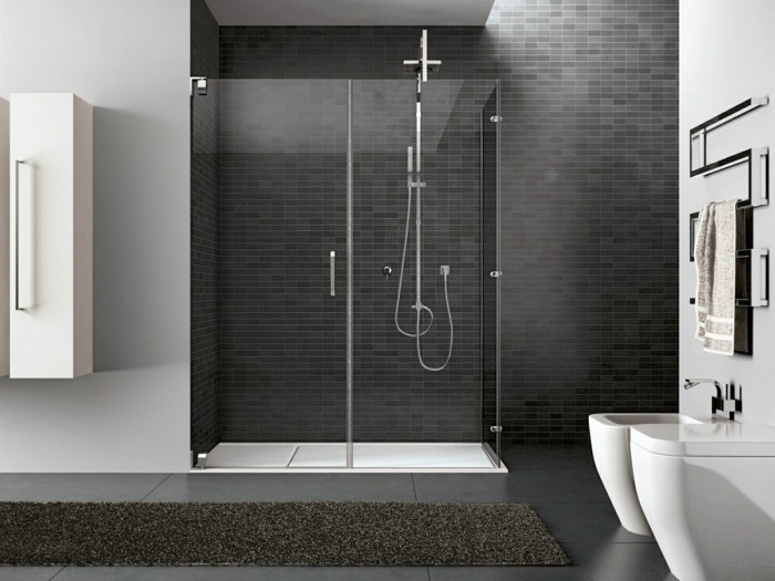 מקלחת תא-של-זכוכית-אמבטיה-moseikfliesen-bathmat-כיור-מקלחת-מגבת-מודרנית