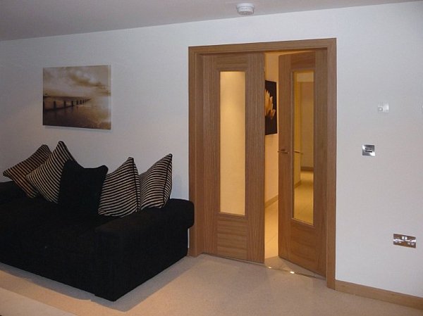 דלתות-עץ אלון חדר דלתות פנים-עיצוב-פנים-עץ דלתות - מודרני עיצוב עבור ה-בפנים