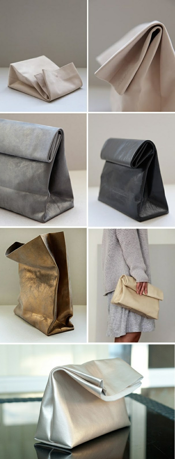 yksinkertainen käsityö-ideoita - moderni ja tyylikäs käsilaukku - monet kuvat