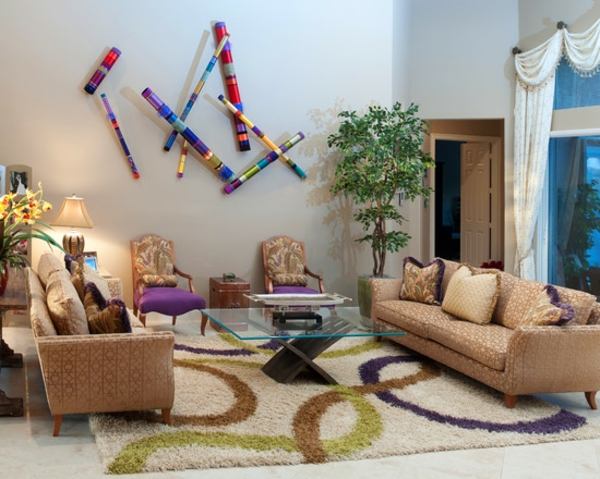 yksi-off-bambu decoration-for-the-huoneisto sohva heittää tyyny ja pesupöytä