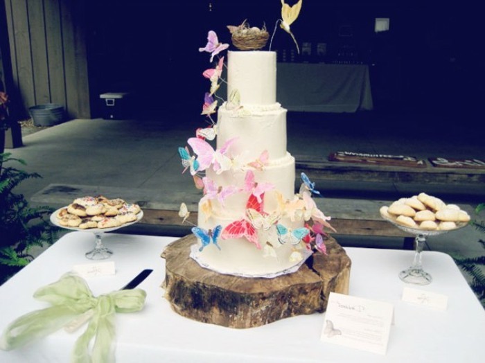 conception unique de gâteau à plusieurs étages mariage diy-mariage