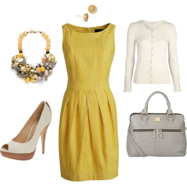-Κομψό φόρεμα φόρεμα, κίτρινο και κυρίες φορέματα-φθηνό-φορέματα