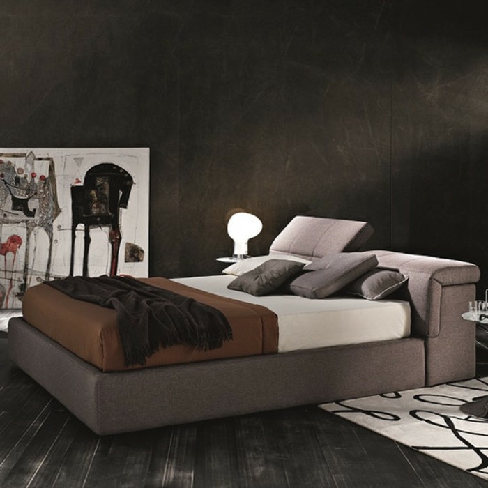 elegante dormitorio-gran-cama con camas cuadro