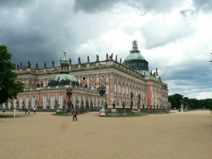 Käänteentekevä barokki-Unique-arkkitehtuuri-Uusi-Palais-Potsdam-Saksassa