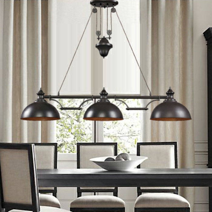 lampes de table à manger intéressant-look-silver-colors