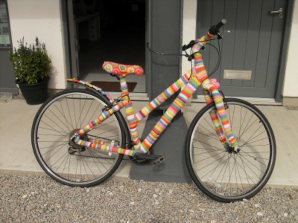 אופניים-קישוט-צבעוני-צבעים - רעיון מעניין