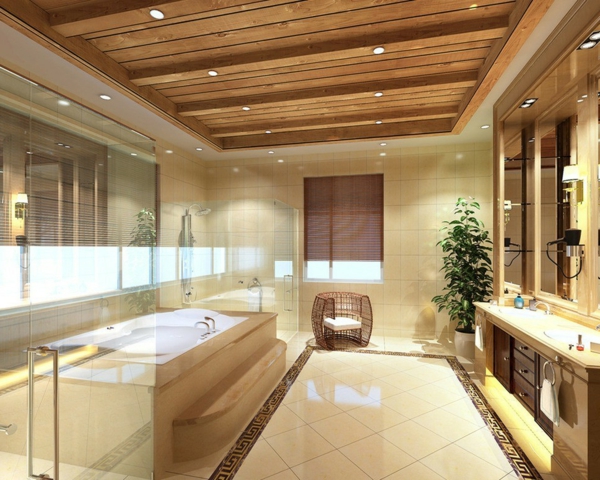 fantastičan plafonjere-moderan dizajn u-Bathroom-