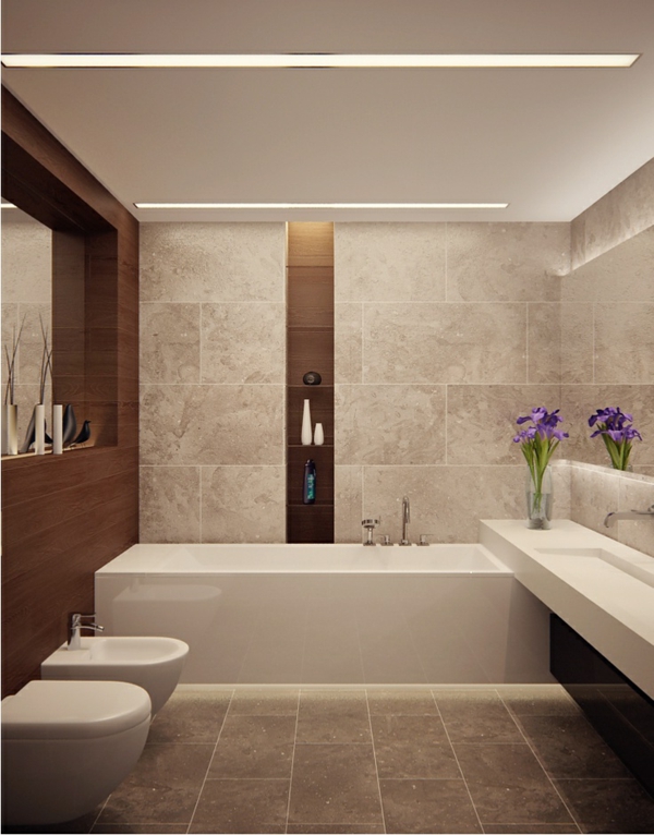 אורות-מודרני תקרת -Fantastic עיצוב in-לחדר-האמבטיה
