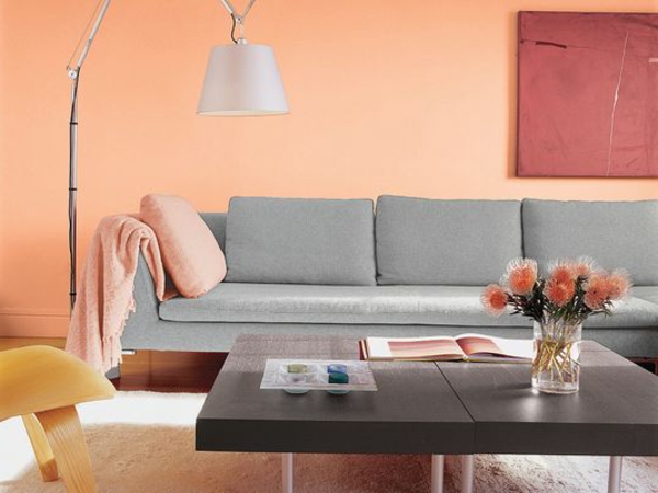 το χρώμα του σχεδιασμού-σαλόνι-design ιδέες-τοίχο σχέδιο του δωματίου χρώμα-καθιστικό
