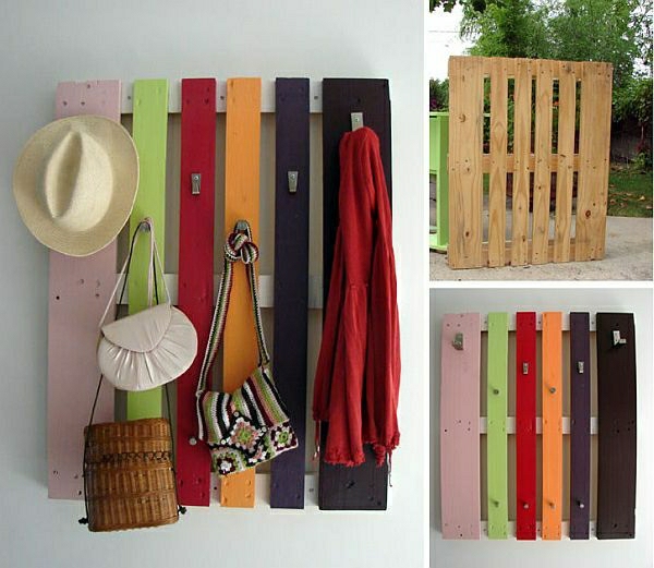 有色木托盘-d范围功能于不同颜色的作为壁钩