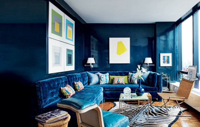 color diseño interior-oscuro-azul-diseño