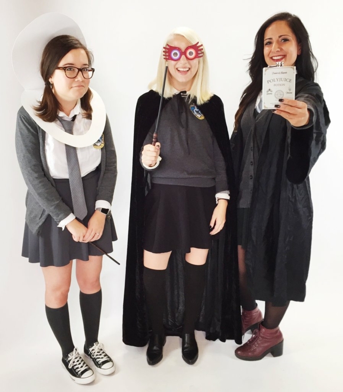 किशोरों के लिए समूह की पोशाक विचार - हैरी पॉटर जनरेशन