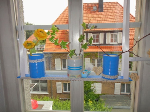 فكرة ديكور نافذة الربيع DIY - صورة جميلة جدا