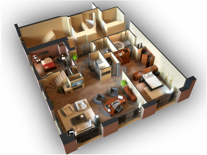 תוכניות-באואר-מעצב רצפה טרומי-בית בתים