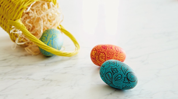 रोचक-ईस्टर-रंगीन-ईस्टर-अंडे-डिजाइन-विचार-टू-सजावट ईस्टर अंडे रंग