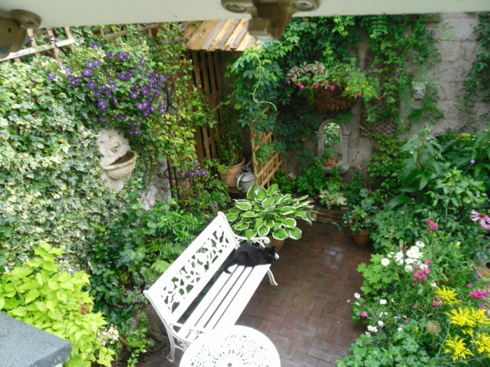 花园的想法 - 为小花园，美丽，sitzecke