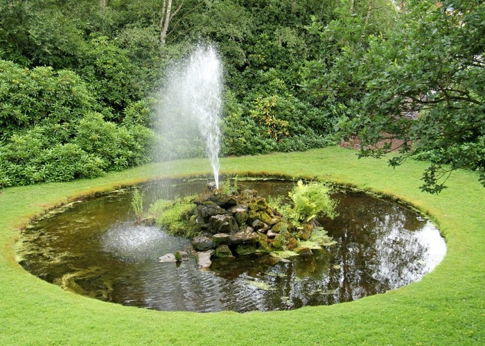 gartenteich创建任您可以创建一个小池塘，花园式
