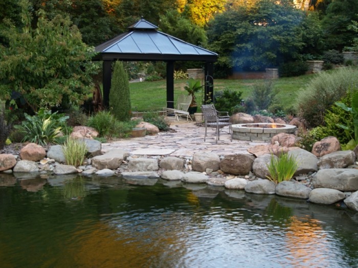 gartenteich创建创建到主题花园pond-