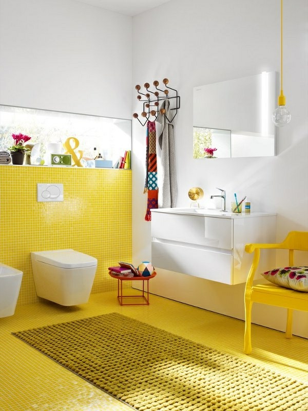 पीले रंग-badezimer -3