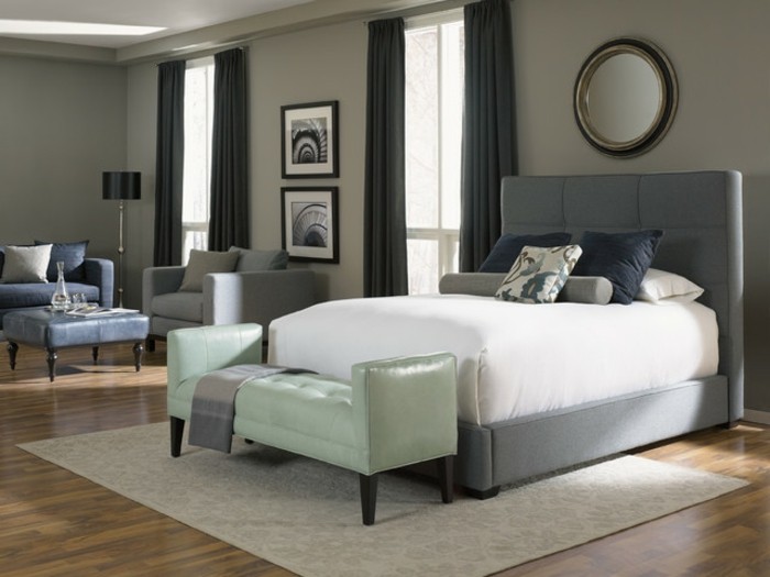 acogedora-ambiente-tapizados camas-con camas alfombra caja beige
