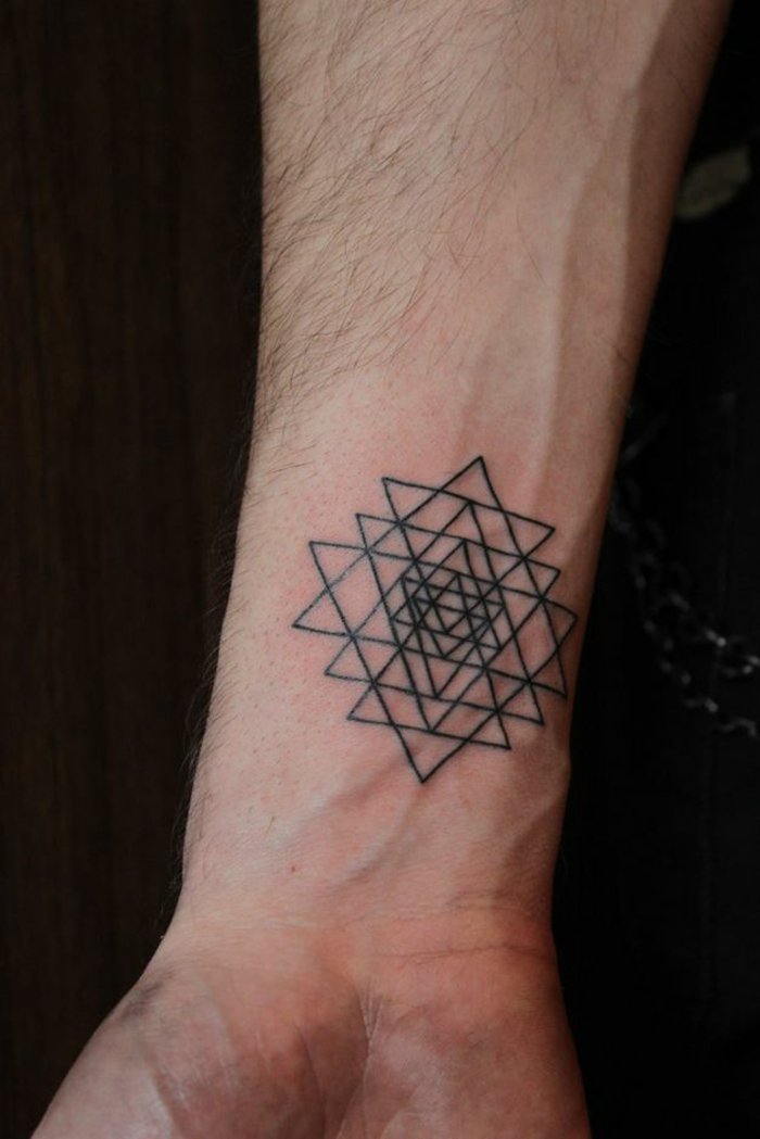 几何纹身的想法纹身图案纹身男子符号