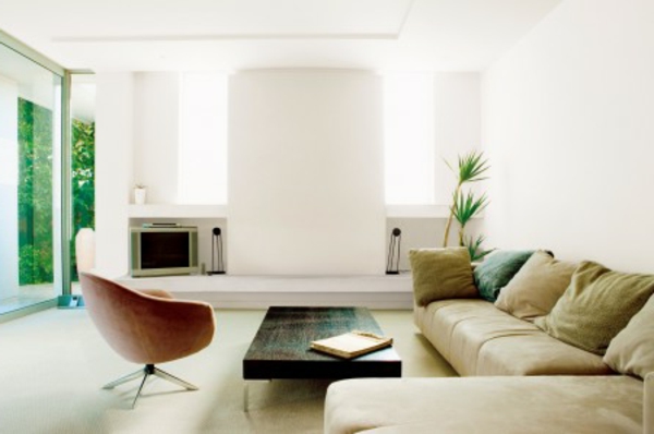 עיצוב-אפשרויות- for-living-room-beige-sofa-look- מעניין