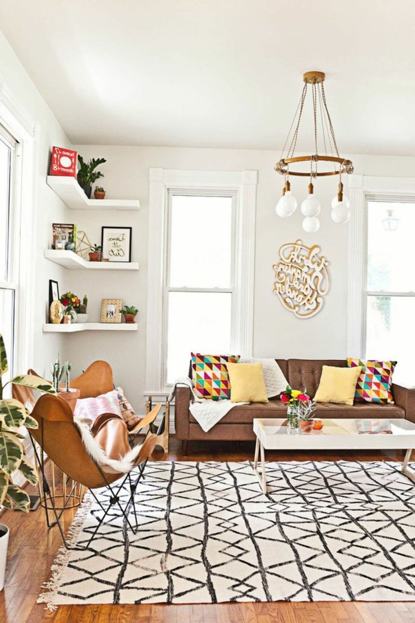עיצוב אפשרויות- for-living-room-beautiful-chandelier-super ציוד נחמד