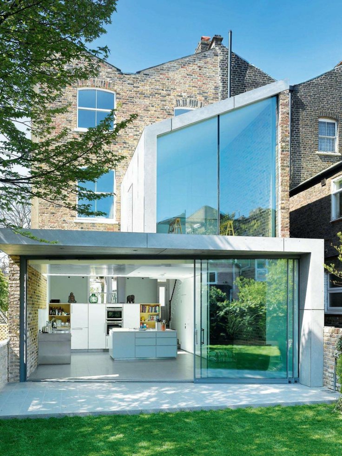 verre mur-terrasse très créatif conception