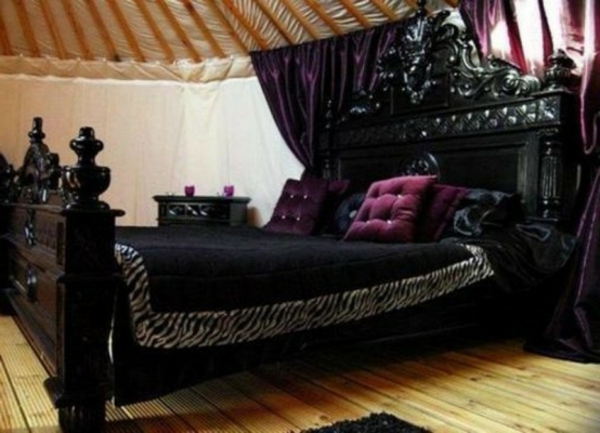哥特式的卧室凉爽设计